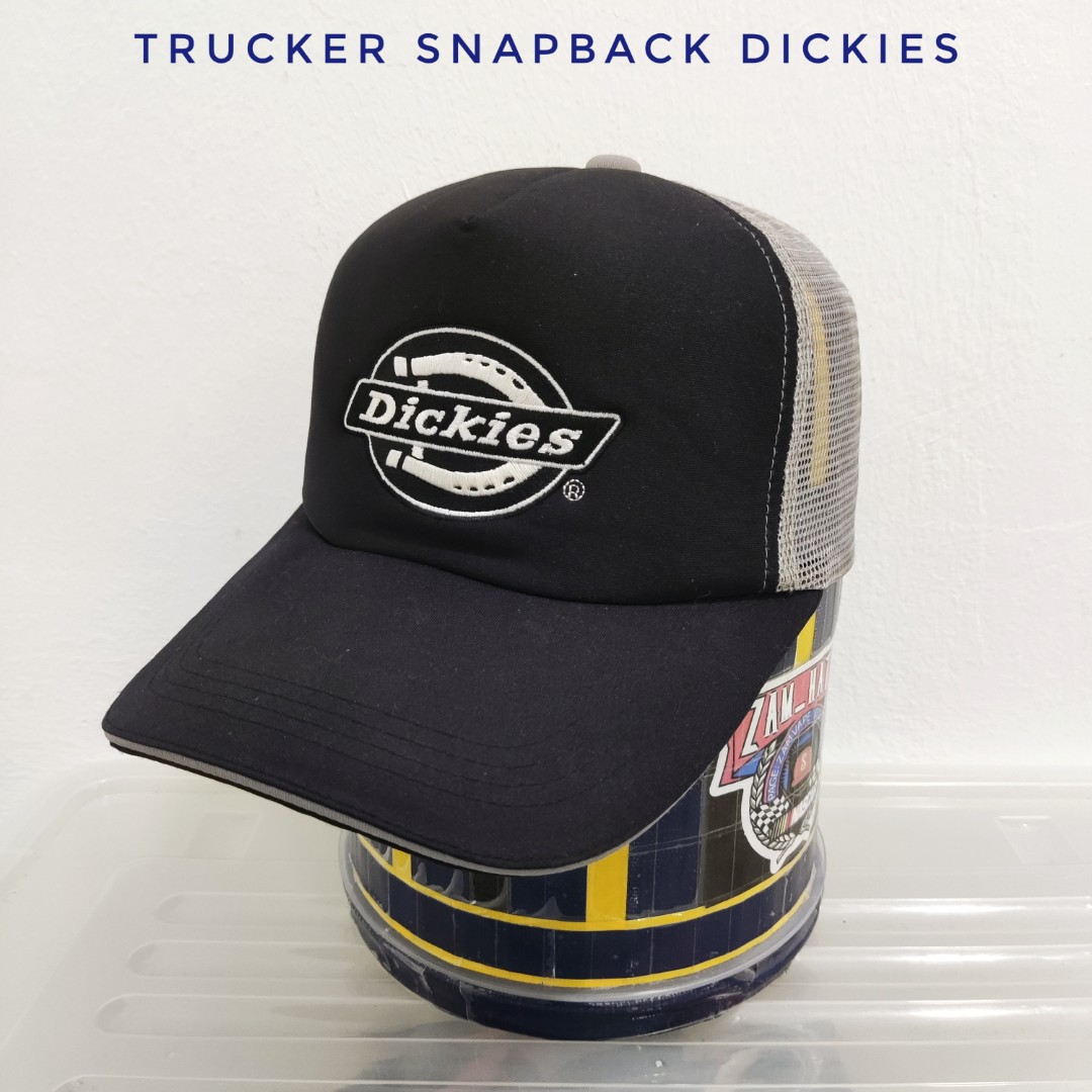 Dickies Trucker Snapback Cap, Men's Fashion, Watches & Accessories, Cap ...