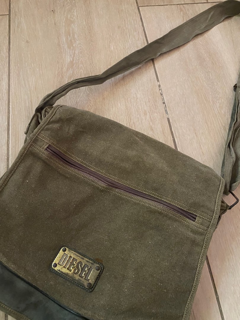 vintage diesel messenger bag grunge on Carousell