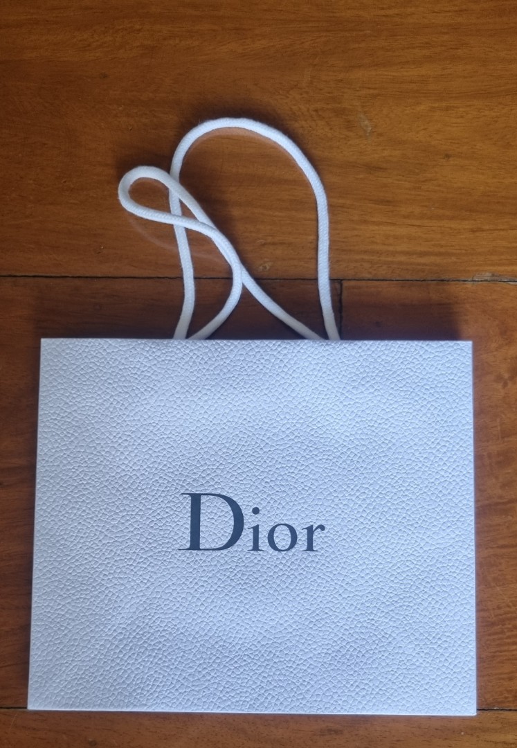 DIOR PAPER BAG on Carousell