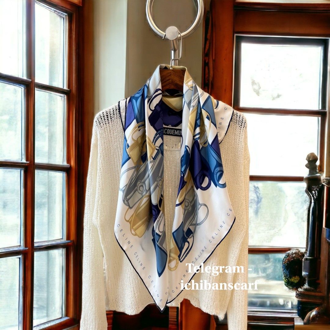 White hotsell silk scarves
