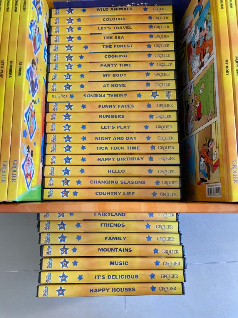 未開封 Disney MAGIC ENGLISH CD 24巻中19巻セット 未開封 Disney
