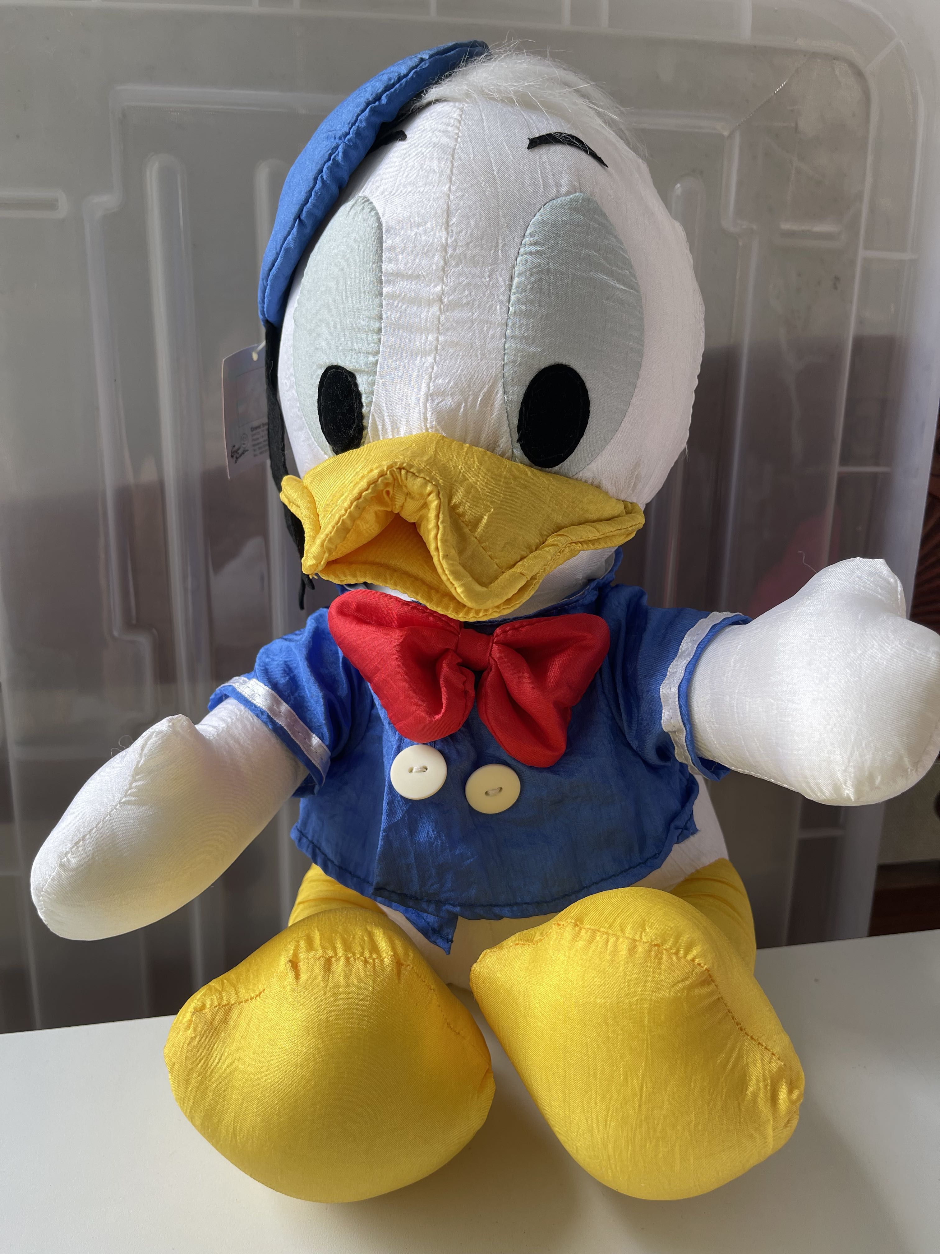 Babyhug Disney Donald Duck Soft Toy 35 cm| Premium Plush Stuffed Toy for Kids| Super Soft & Washable| Perfect for Gifting| Imaginative Play & Emotional Development| Cuddly Toy| BIS Certified