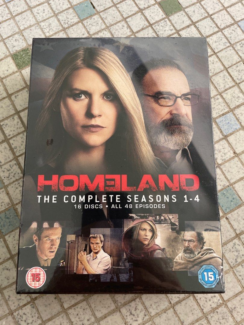 DVD box sets The Office, Sex and the City, the inbetweeners, Homeland