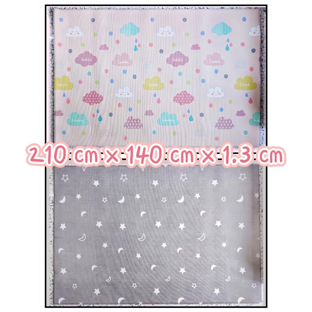 Baby care reversible happy cloud playmat discount