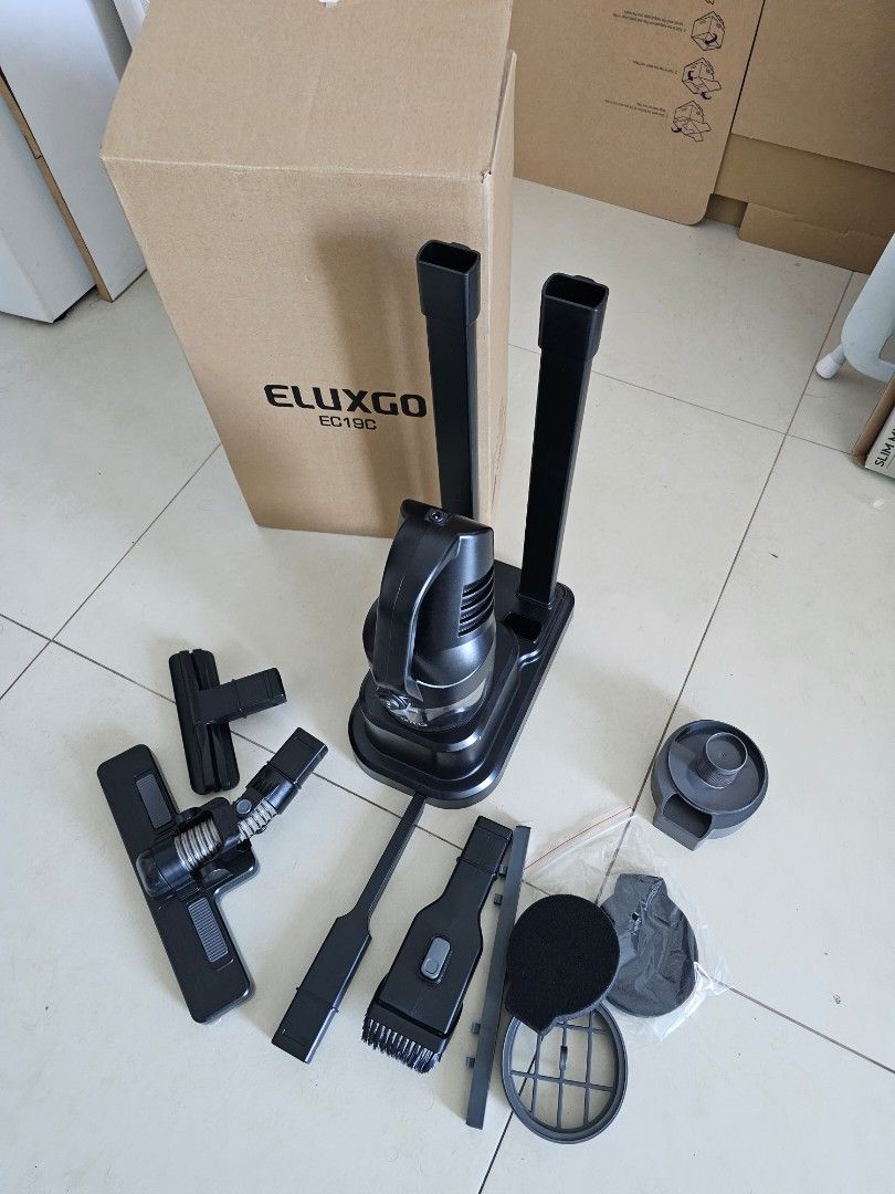 ELUXGO EC19C Cordless Vacuum Cleaner (Singapore Brand), TV & Home