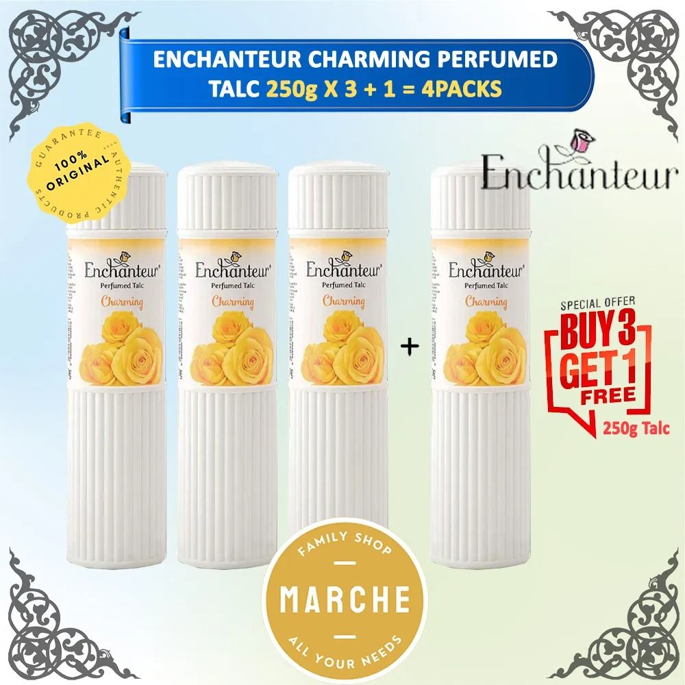 Enchanteur romantic perfumed talc discount 250g