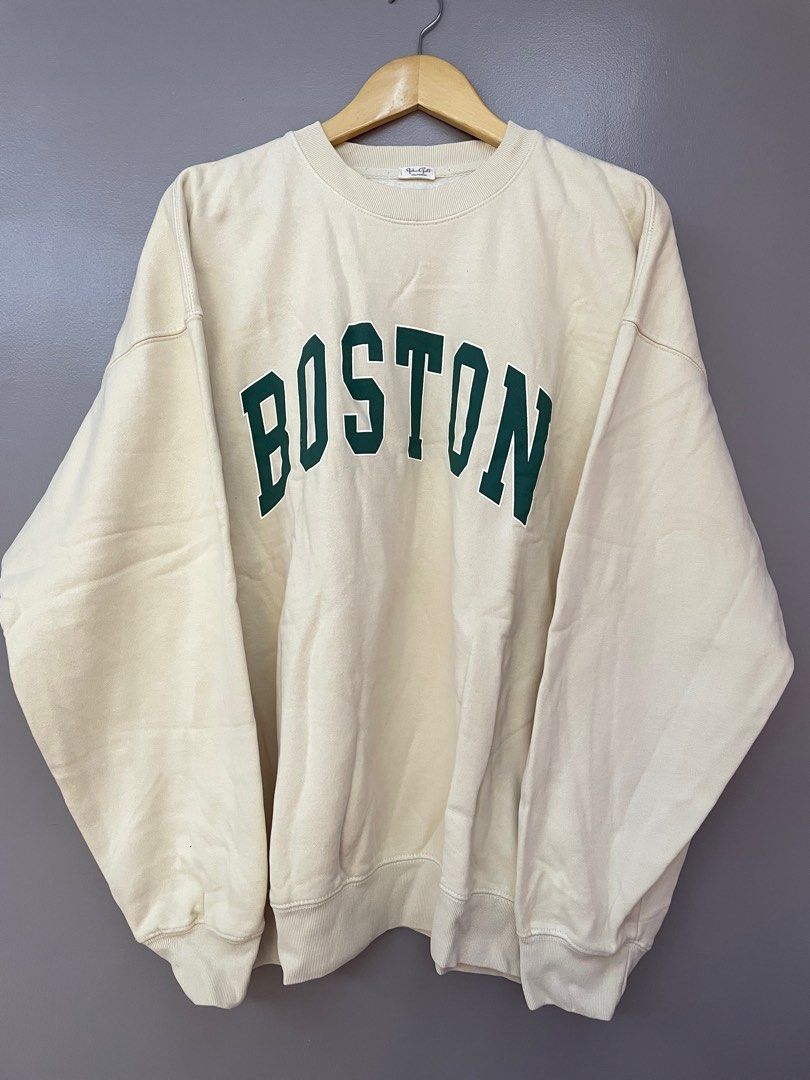 Erica Sweatshirt (Category: Longsleeves) located in Bulacan. Submitted by thegoodthreadph (Listing ID 1247996940, Image 2). Description: Soft ribbed cotton pullover sweatshirt with a crewneck front, relaxed fit, and embroidery/print on the chest. Fabrics: 66% cotton, 34% polyester Measurements: 29” (74 cm) length, 27” (69 cm) bust Made in: China P999 each.