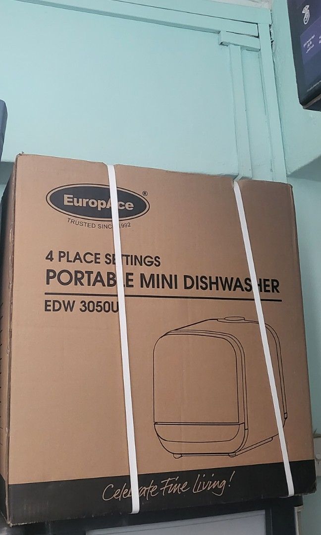 Europace portable best sale dishwasher edw 3050u