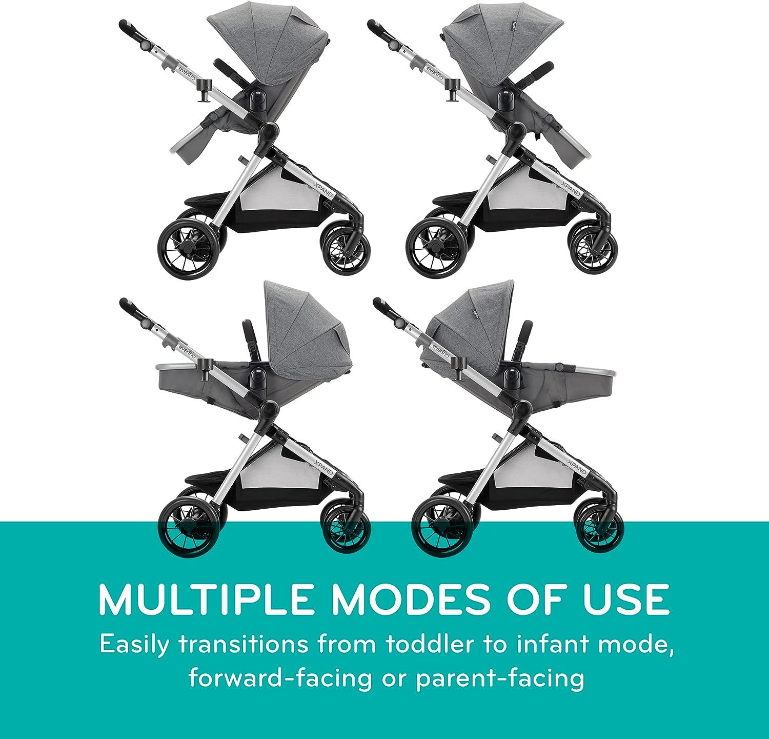 Evenflo pivot xpand sales modular travel system percheron