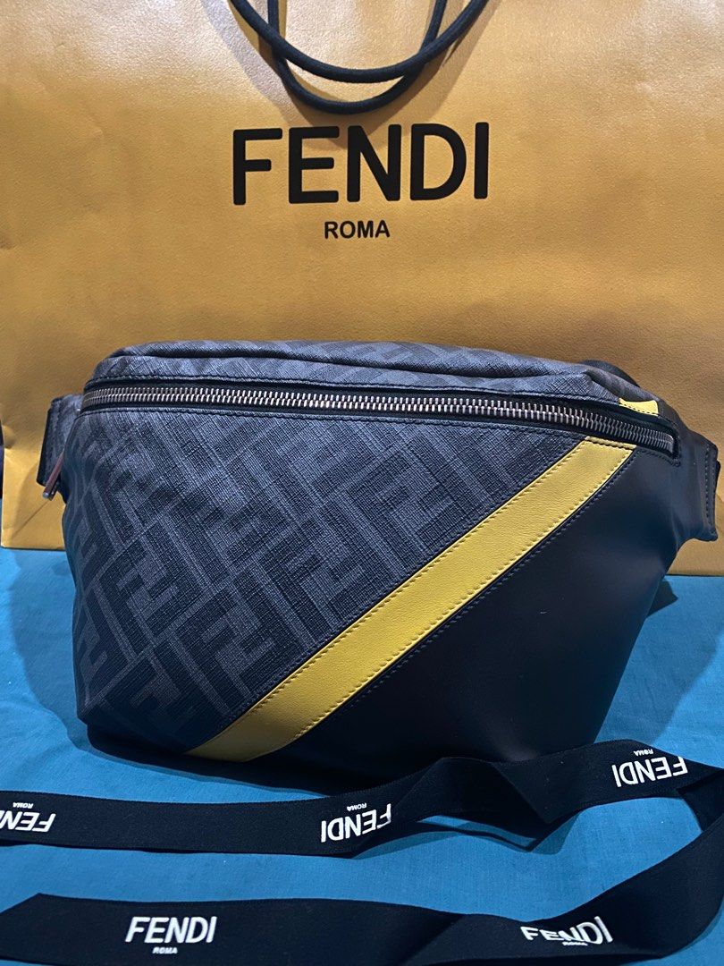 Fendi mens top bum bag