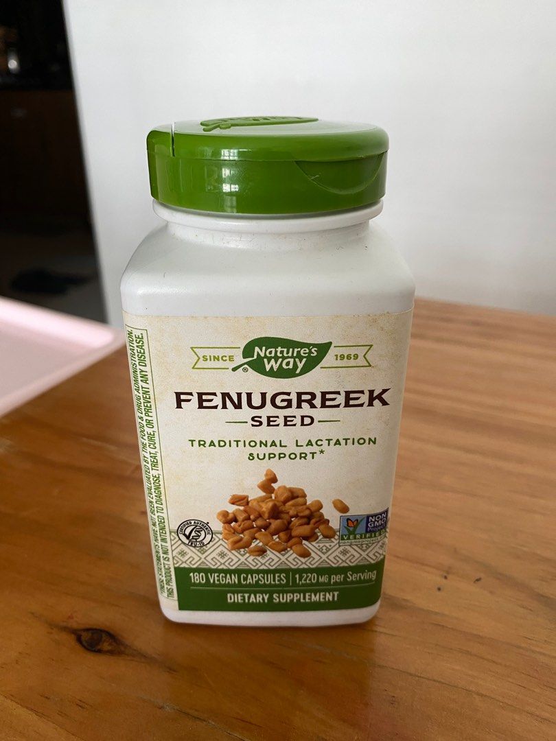 Fenugreek capsules (180 capsules), Health & Nutrition, Health
