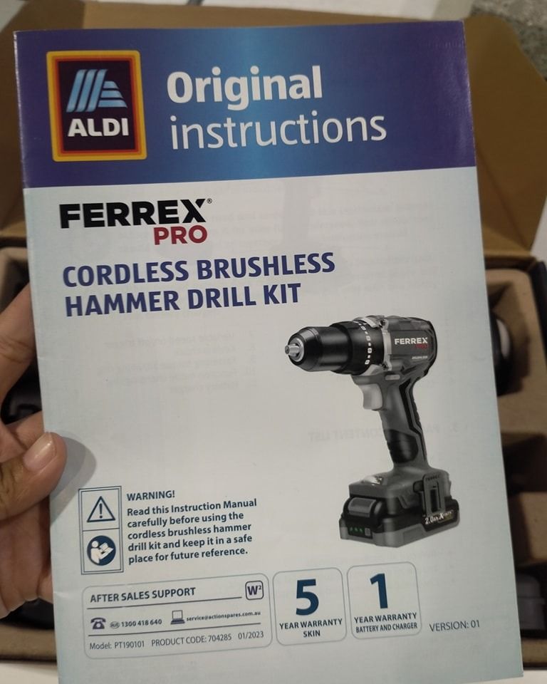 Aldi brushless drill hotsell review