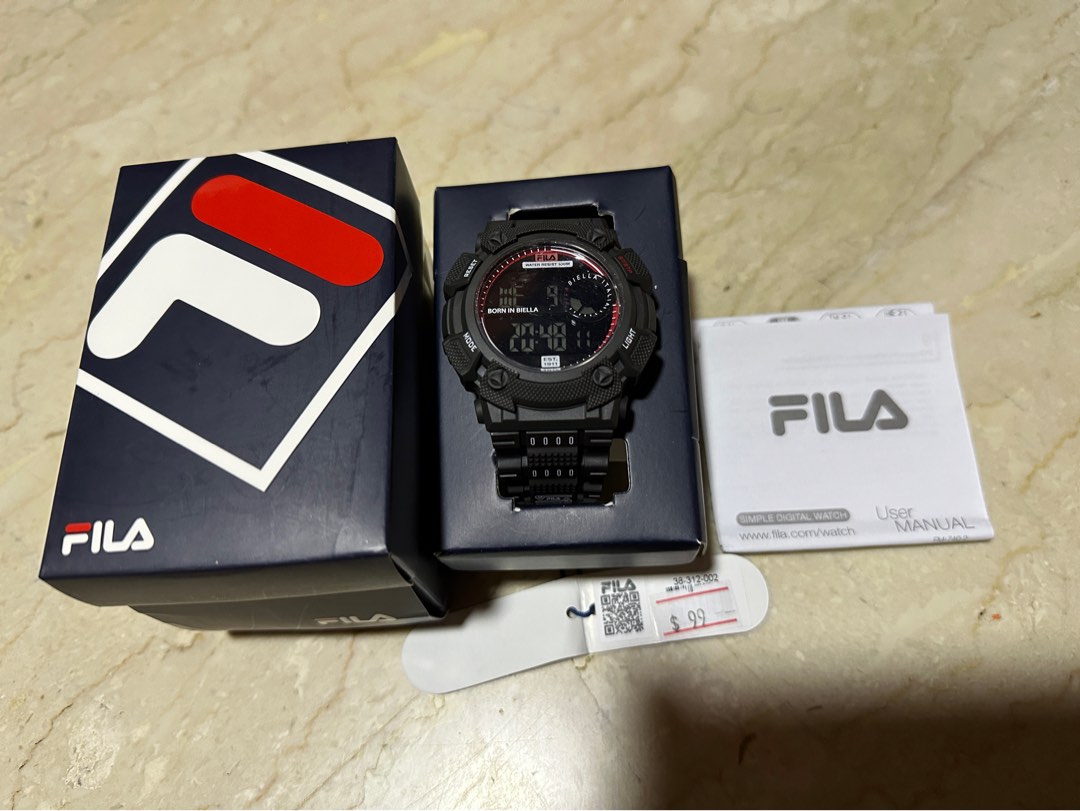 Fila digital watch discount