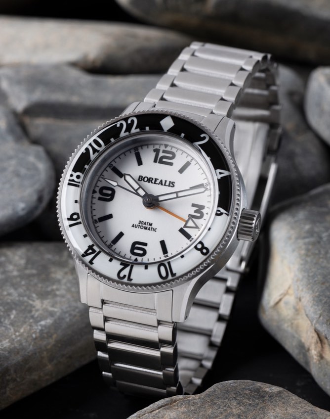 Full Lume Borealis Sea Storm Mk2 GMT Men s Fashion Watches