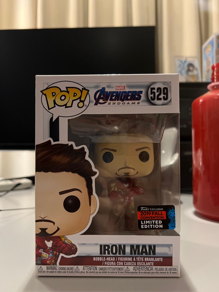 Funko Pop! Marvel Avengers Endgame Iron Man Fall Convention Bobble