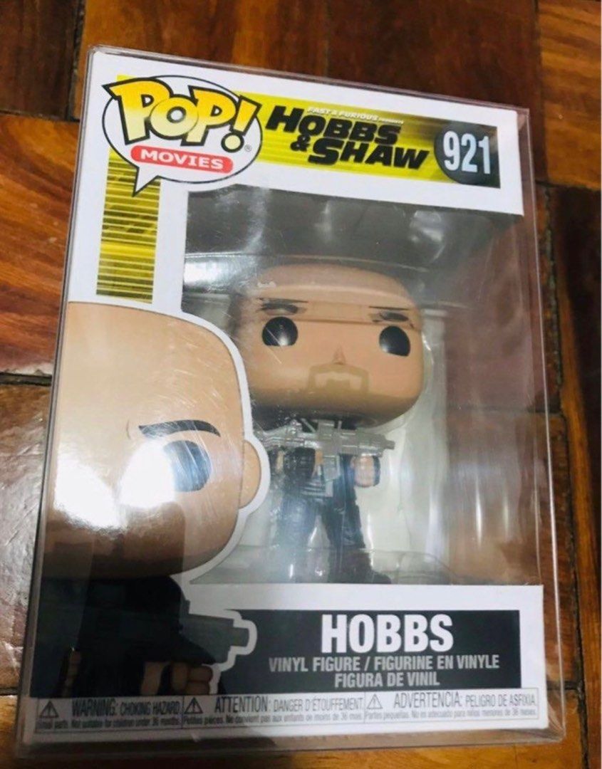 Pop Movies Fast & Furious Hobbs & Shaw 3.75 Inch Action Figure - Hobbs
