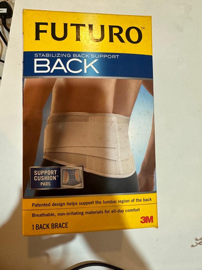 Futuro Stabilizing back support, Health & Nutrition, Braces, Support