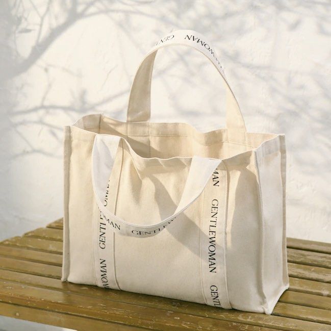 Gentlewoman Logo Strap Tote Bag, Women's Fashion, Bags & Wallets, Tote ...