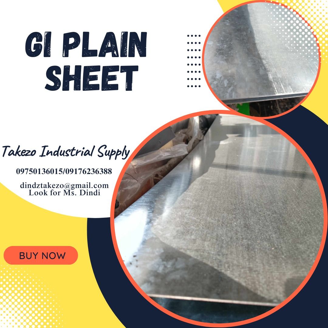 Gi plain sheet on carousell