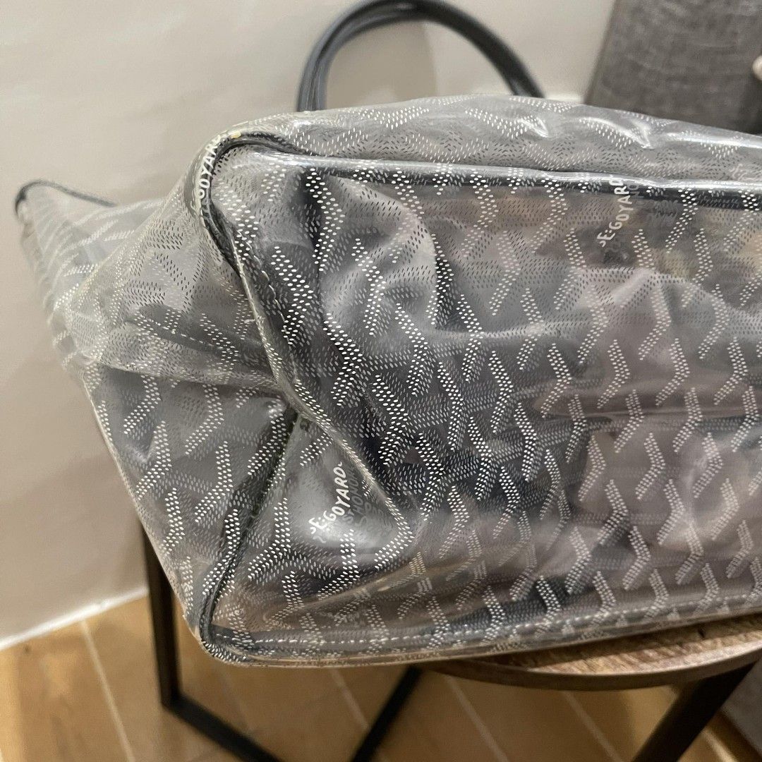 Goyard transparent top tote price