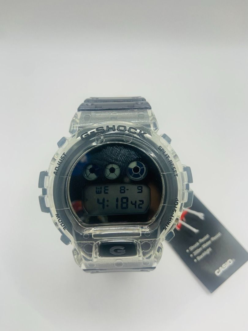G Shock DW6900 Semi Transparent Men s Fashion Watches