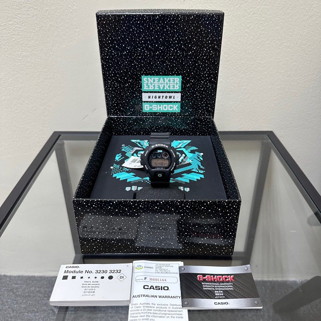 G shock sneaker freaker night shop owl