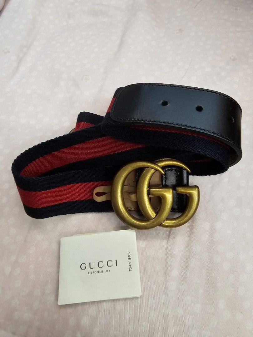 Red womens clearance gucci belt