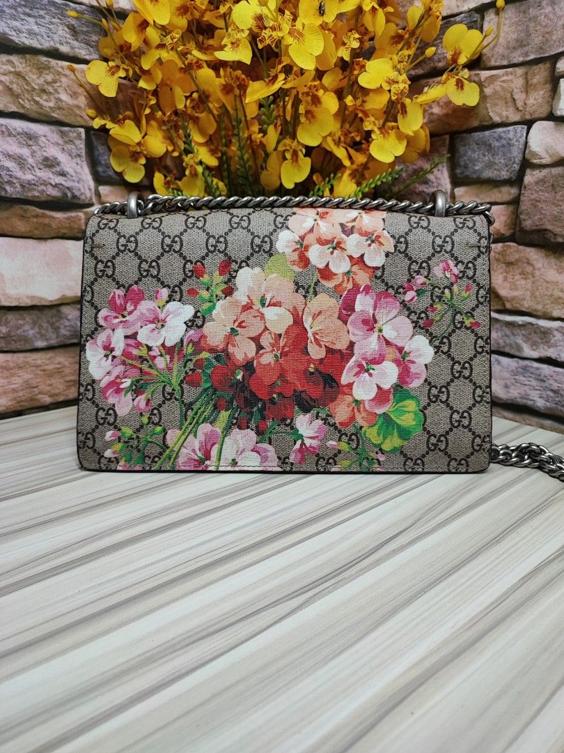 Gucci pink flower bag store