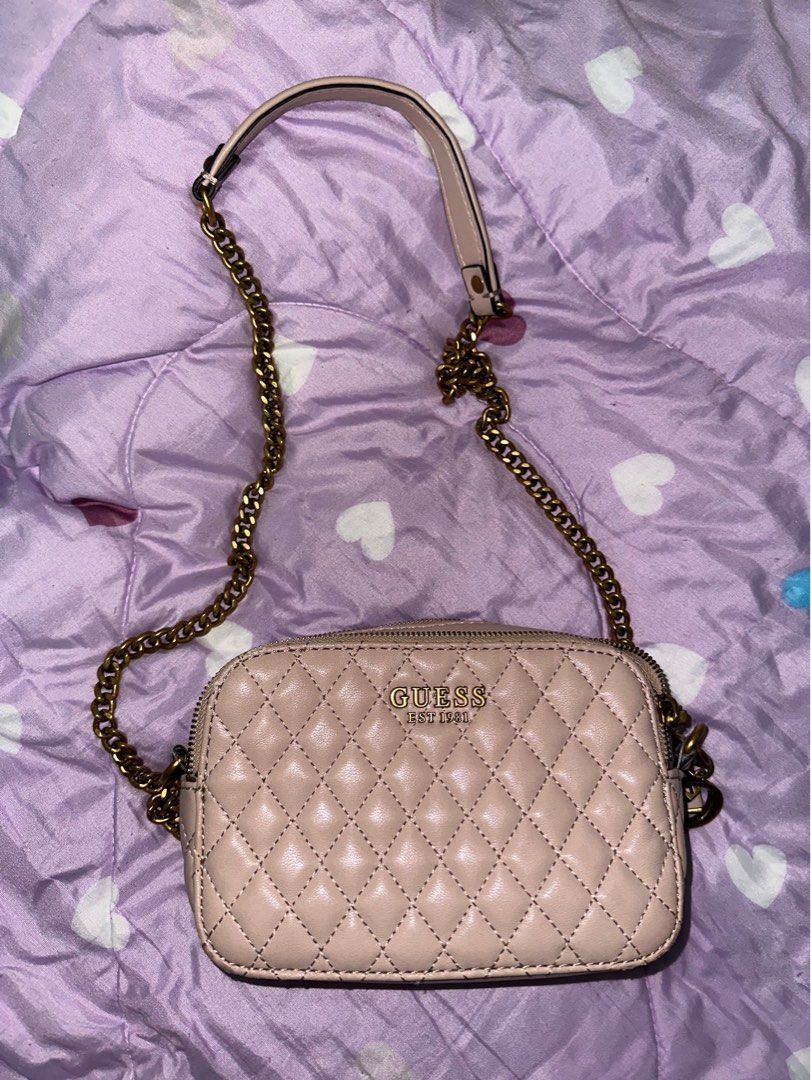 Guess Sling Bag blush pink