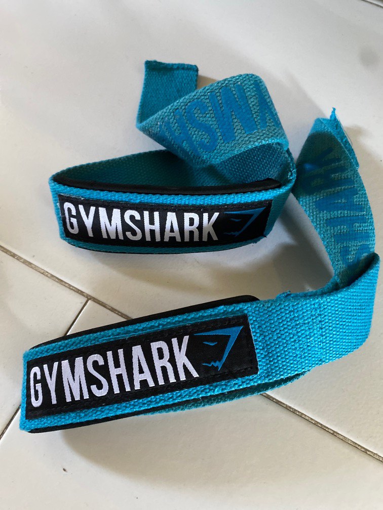 Gym Shark Lifting Straps, Sports Equipment, Exercise & Fitness, Toning &  Stretching Accessories on Carousell