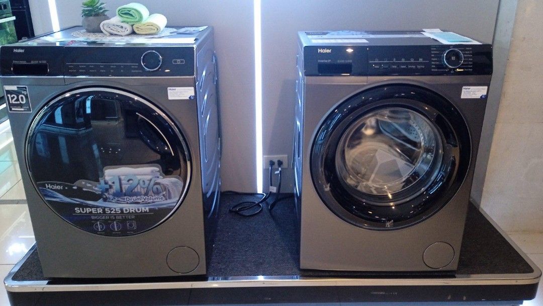 HAIER FRONT LOAD WASHING MACHINE, TV & Home Appliances, Washing