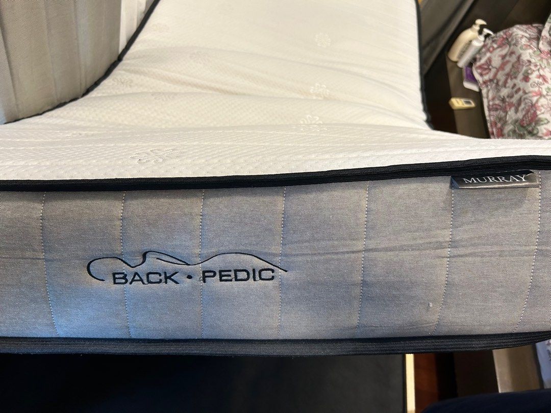 Harvey Norman Bed Frame + Mattress (BSL Infancia SB 01 Single Bed Frame), Furniture & Home