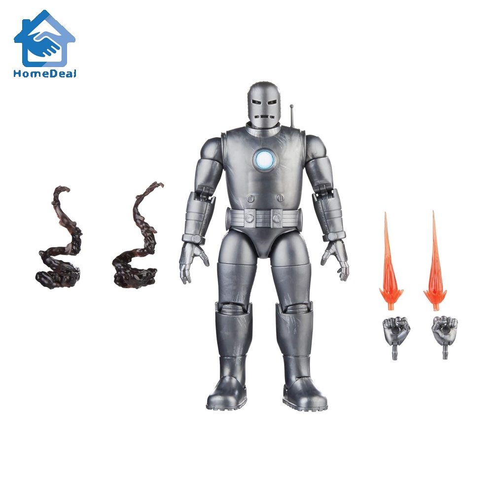 Hasbro Marvel Legends Series Iron Man Model 01 Avengers 60th Anniversary Collectible 6 Inch 