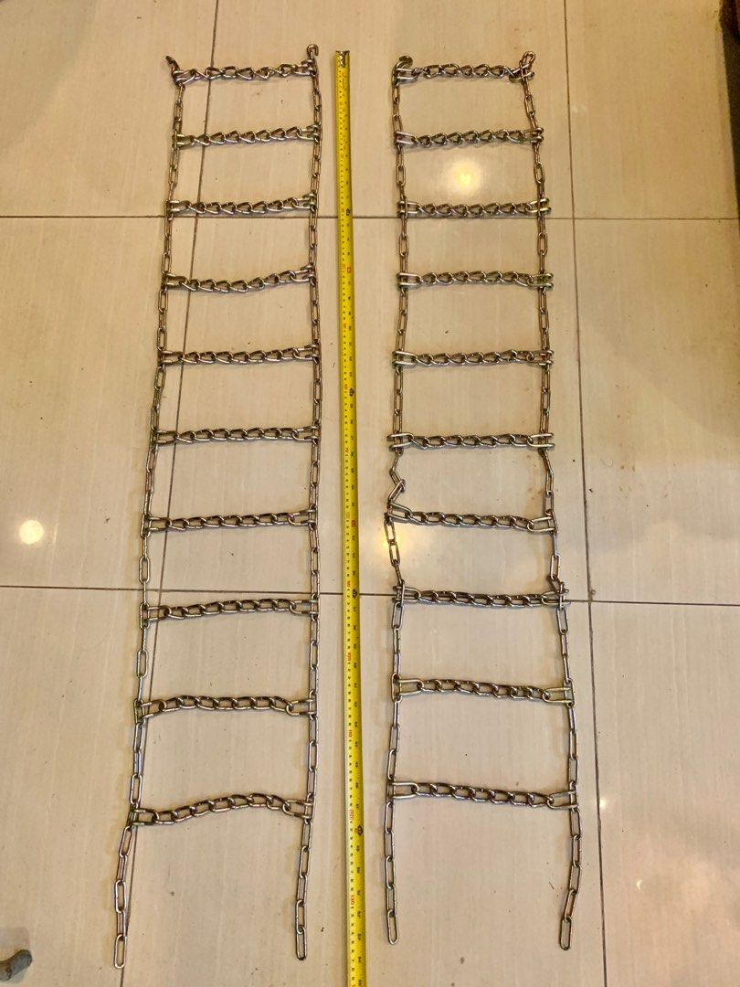 Heavy Duty Chain Ladder Set of 2 Multi Purpose Chain Ladder on