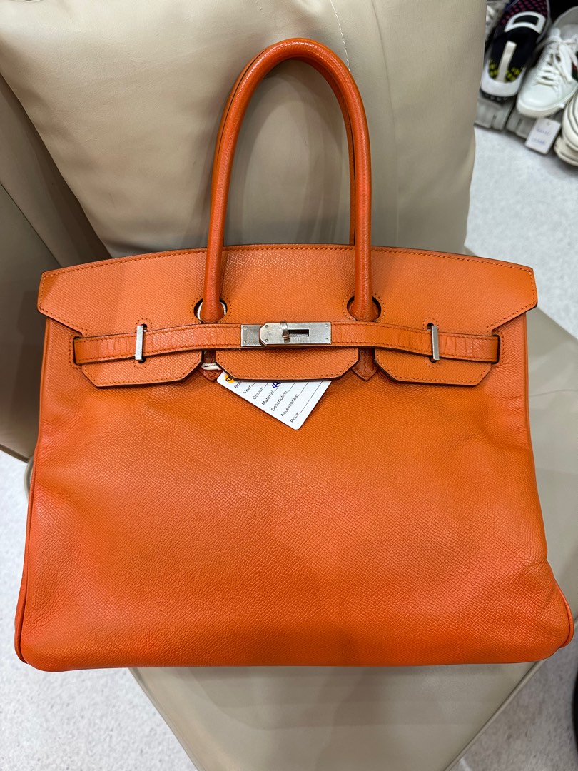 Limited edition Hermes birkin sunset 35 sellier, Luxury, Bags & Wallets on  Carousell