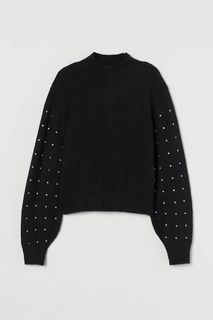 H&M Rhinestone-studded jumper