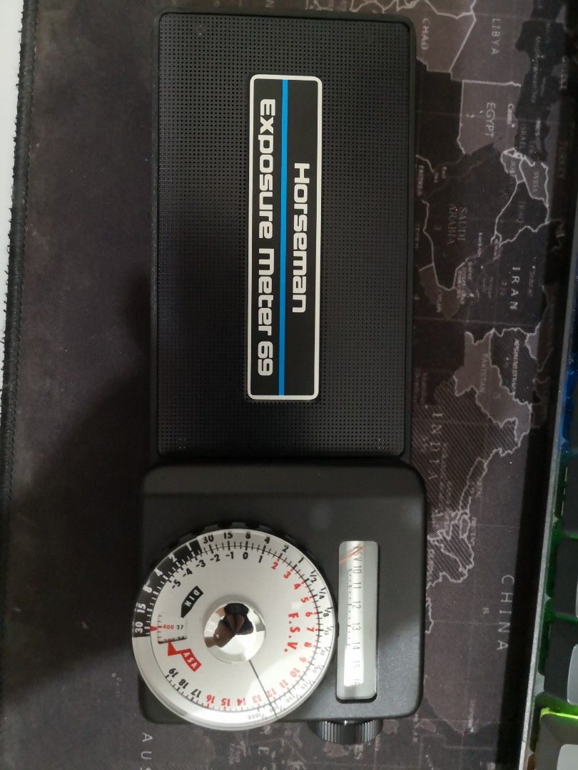 Horseman Exposure meter 45 ホースマン露出計 ケース付