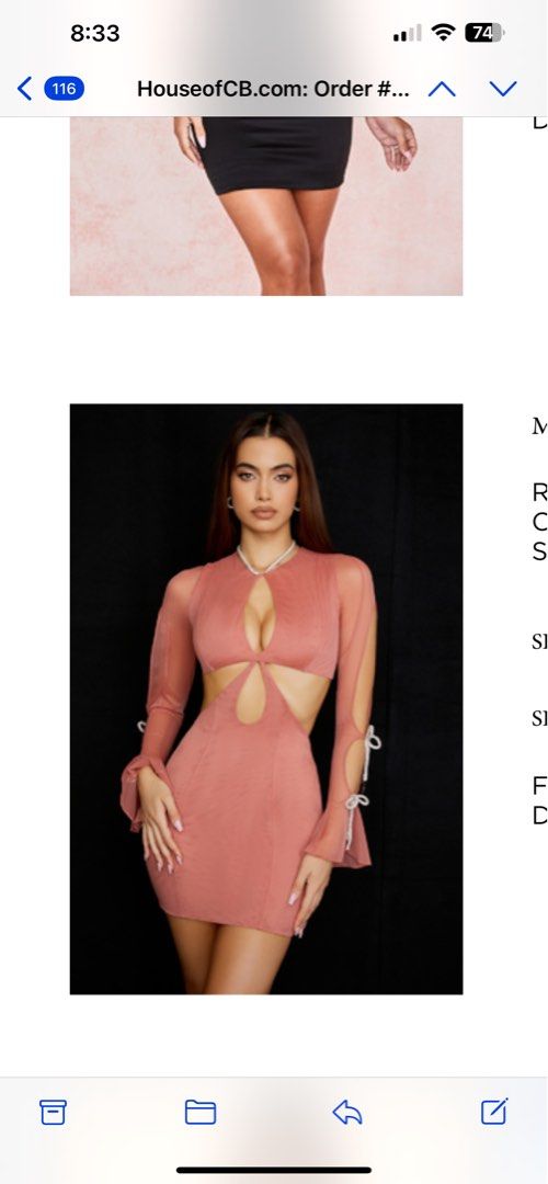 House of cb miranda dress 2025