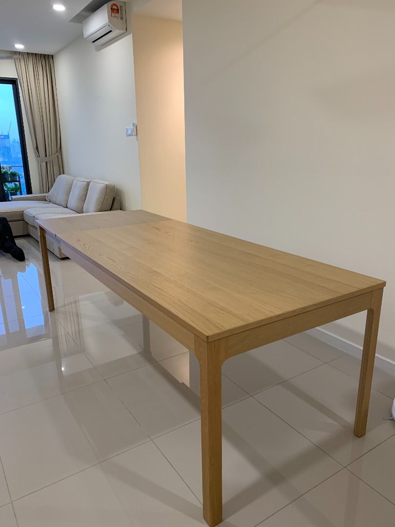 Ikea ekedalen store extendable dining table