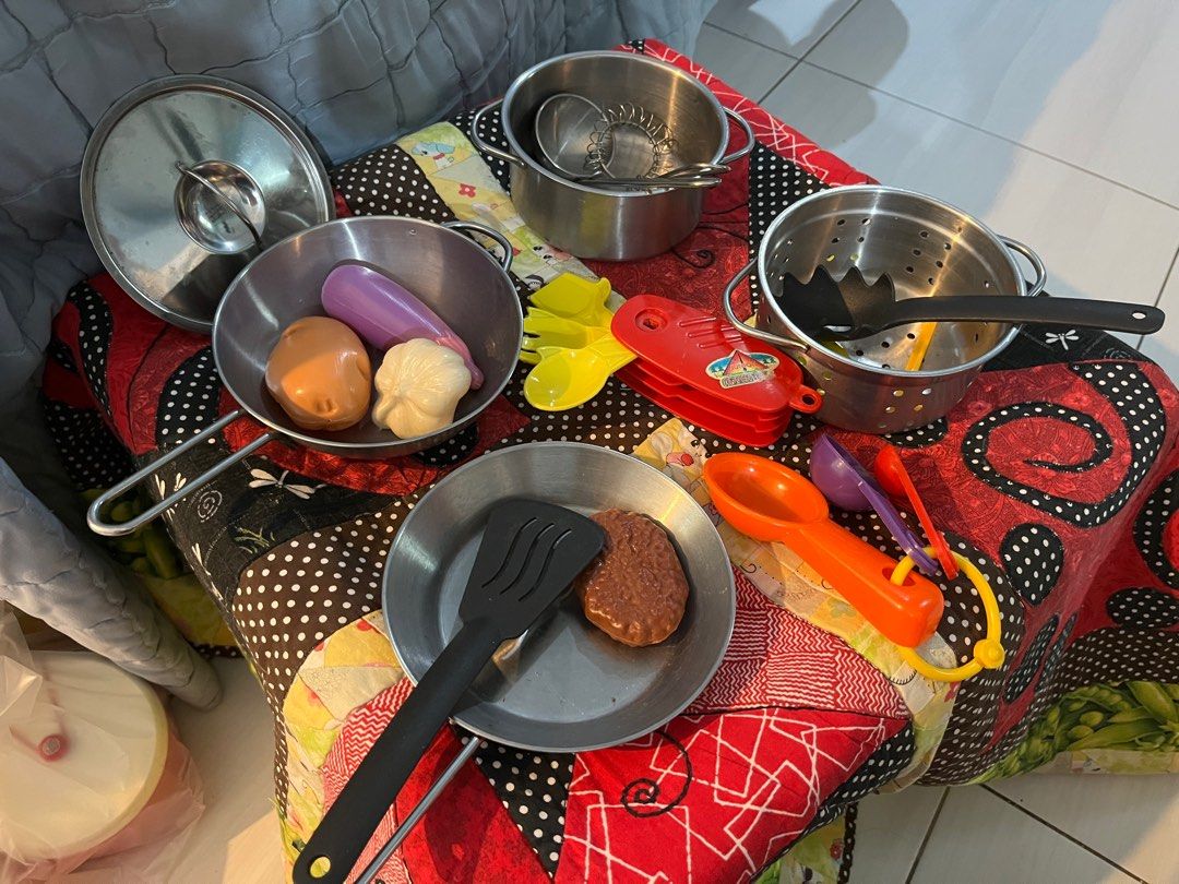 IKEA toy pots and pans and utensils Hobbies Toys Toys Games