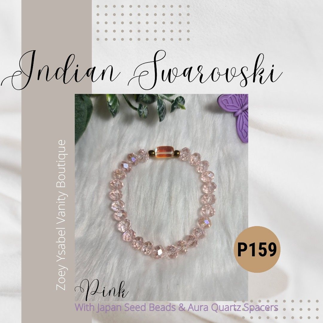 Aura crystals sales from swarovski bracelet