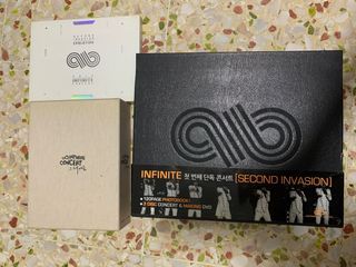 Infinite 인피니트 CONCERT DVD + PHOTOBOOK second invasion / that summer / second invasion evolution DVD