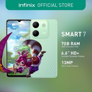 Infinix Smart 7, 4GB + 64GB (1 year local warranty)