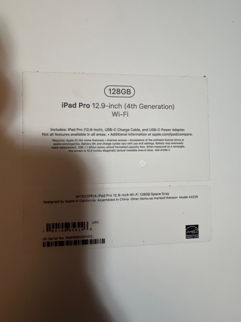 Ipad pro max 128gb 4th Gen. 2020 (free smart folio) (Category: iPad) located in Davao. Submitted by ivanachou_ (Listing ID 1247993713, Image 2). Description: With box (both folio and Ipad) No Charger Negotiable .