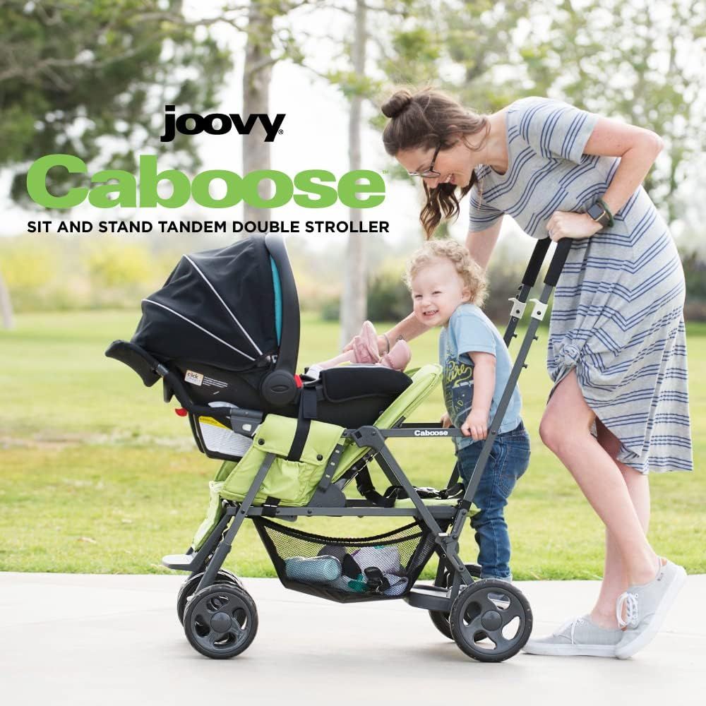 Stand on clearance tandem pushchair