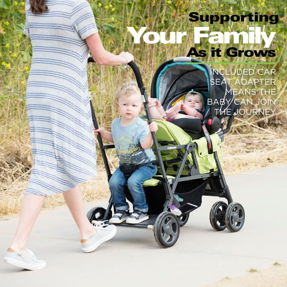 Joovy Caboose Graphite Stand On Tandem Stroller Appletree