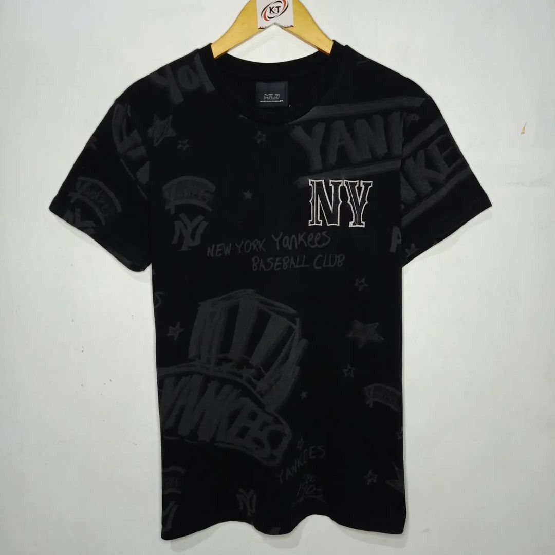 ADIDAS X MLB YANKEES JERSEY, Fesyen Pria, Pakaian , Atasan di Carousell