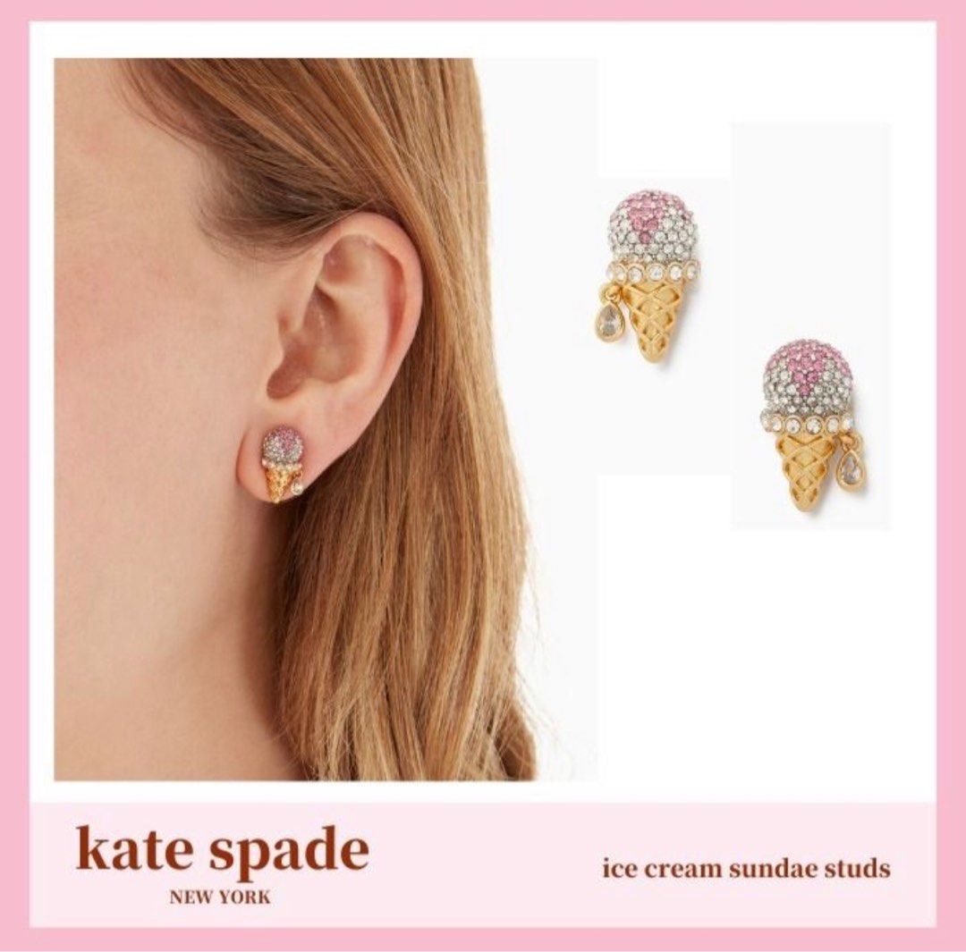 Kate spade ice cream earrings clearance