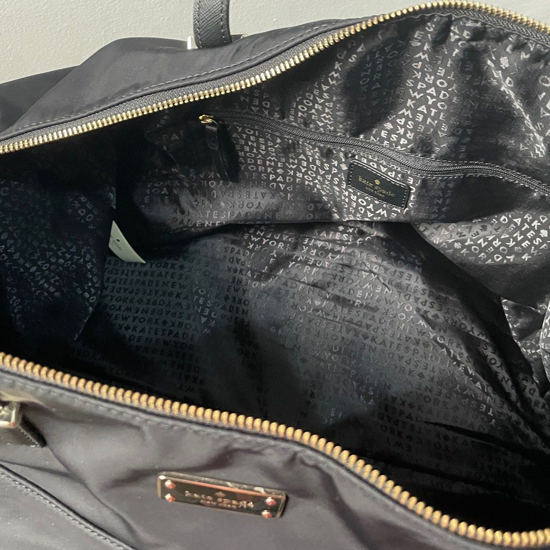 Kate Spade Wilson Road Carmella Weekender Travel Duffle Bag Nylon