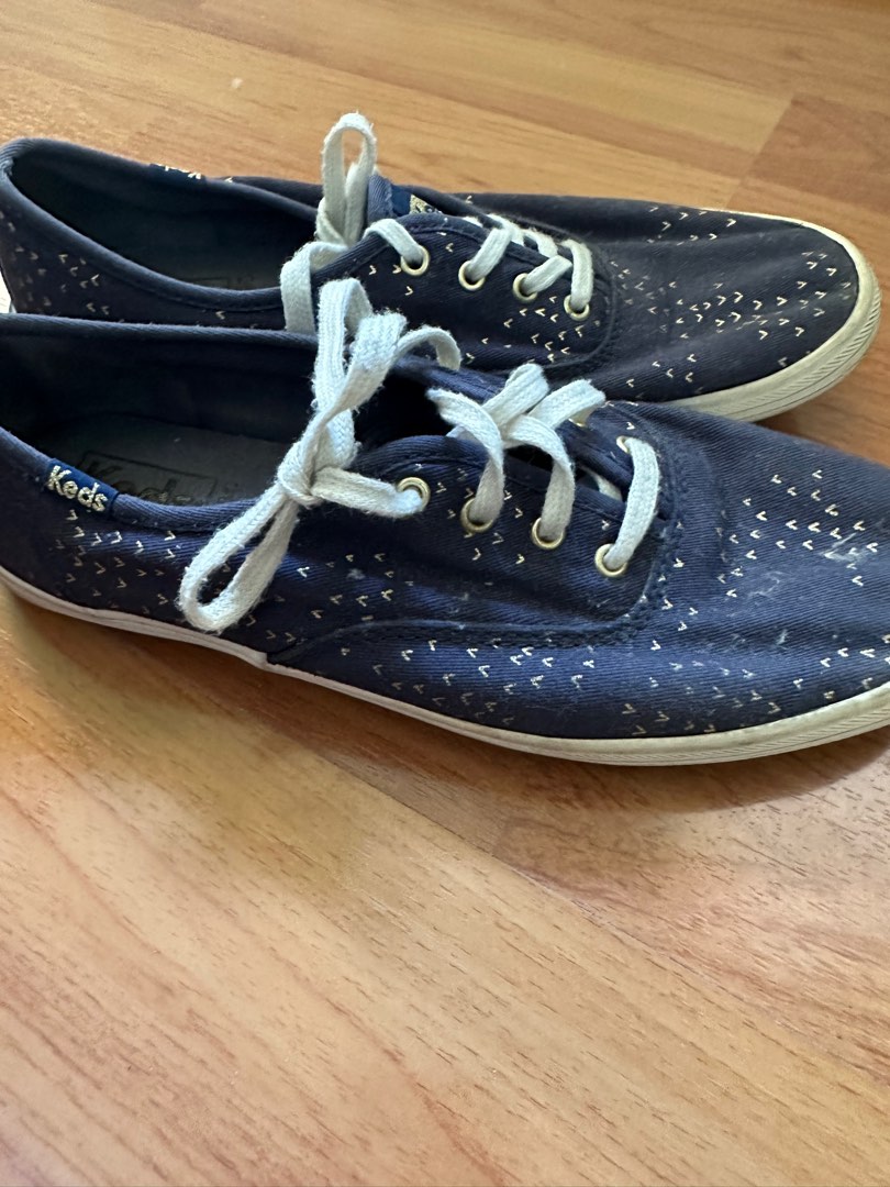 navy blue keds sneakers
